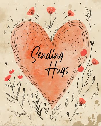 Use scratchy heart - group empathy ecard