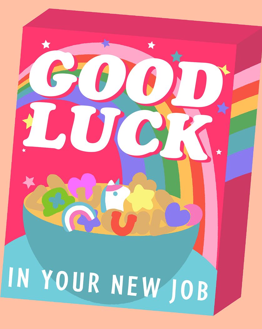 Card design "Lucky Charm - group Good Luck ecard"