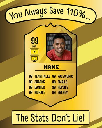 Use Fifa Star - group leaving ecard