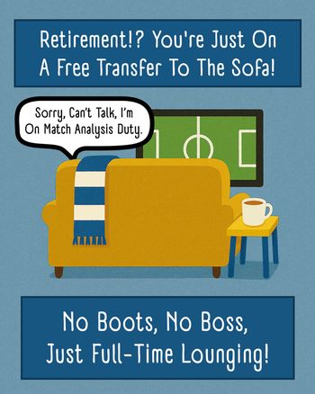 Use Armchair fan - group retirement ecard
