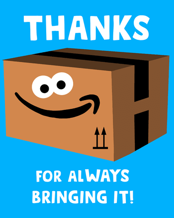 Use Prime - group Thank you ecard