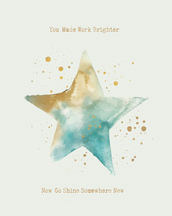 Use Starshine - group leaving ecard