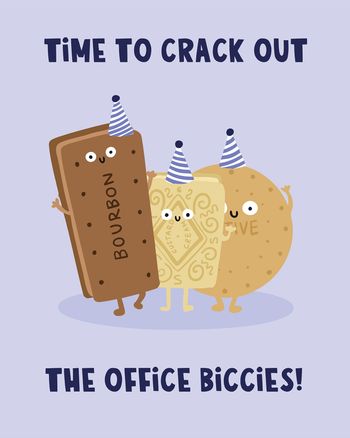 Use Cookie Party - group birthday ecard