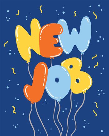 Use Balloons - group leaving ecard