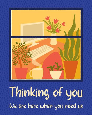 Use Team support  - group empathy ecard