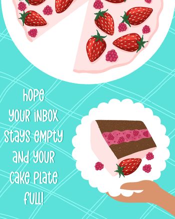 Use Cake v emails - group birthday ecard