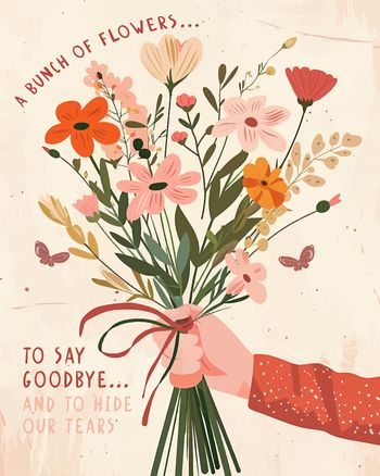 Use Bunch of tears - group leaving ecard