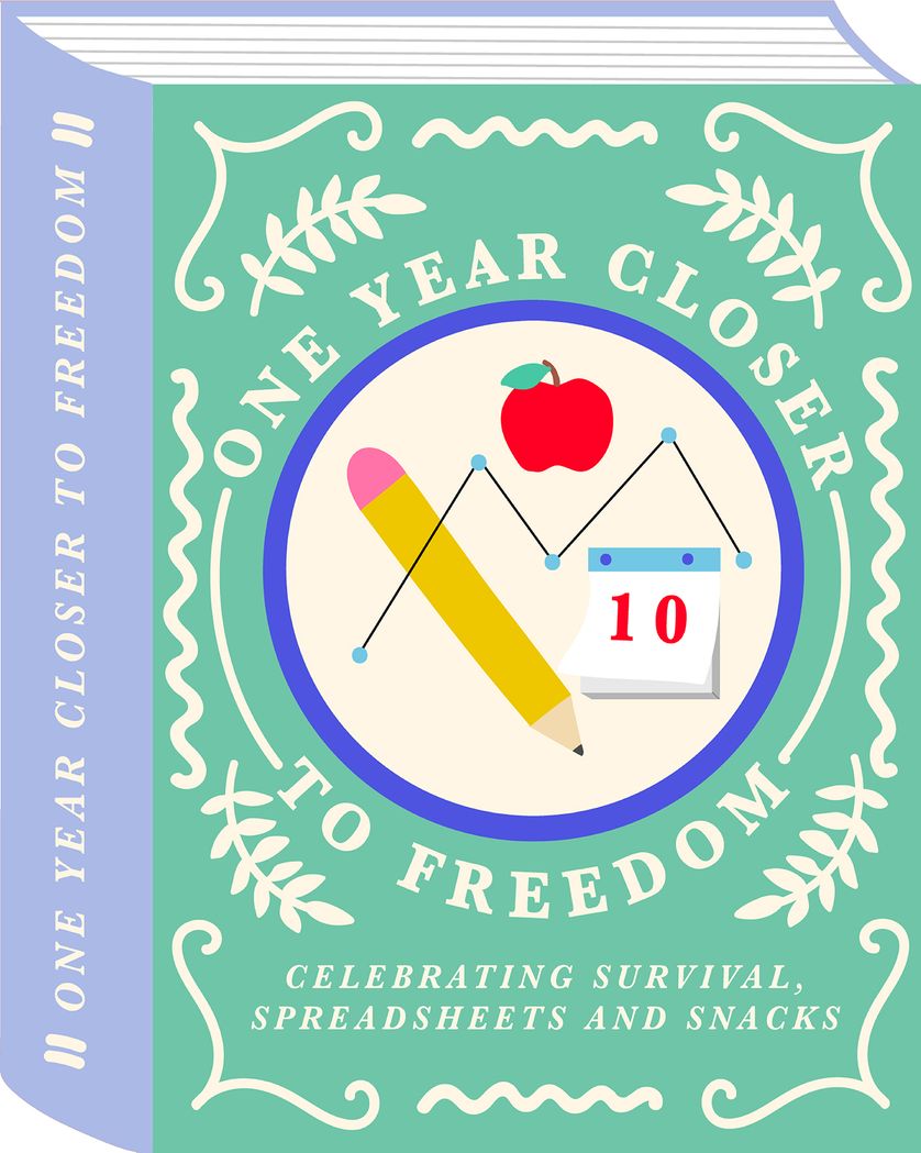 Card design "Novel idea - group work anniversary ecard"