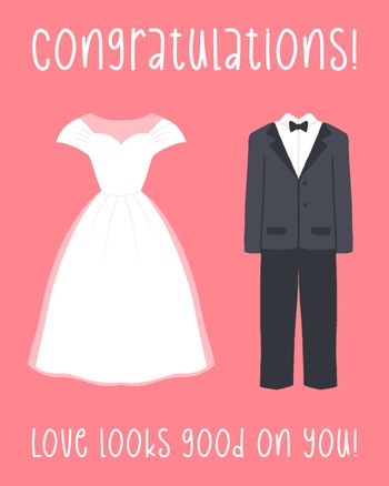Use Marriage makeover - group wedding ecard
