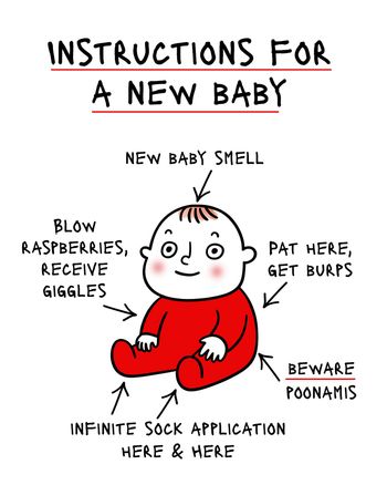 Use Baby Manual - group baby ecard