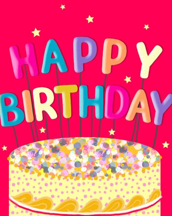 Use Birthday Candles - group birthday ecard