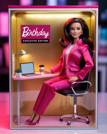 Use Birthday doll - group AI birthday ecard