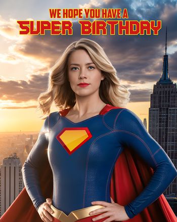 Use Super Birthday - group Birthday ecard