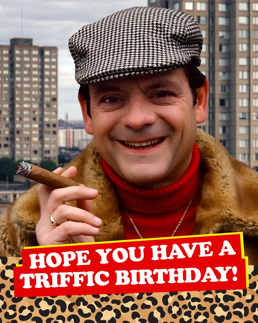 Card design "Wheeler dealer - group AI birthday ecard"