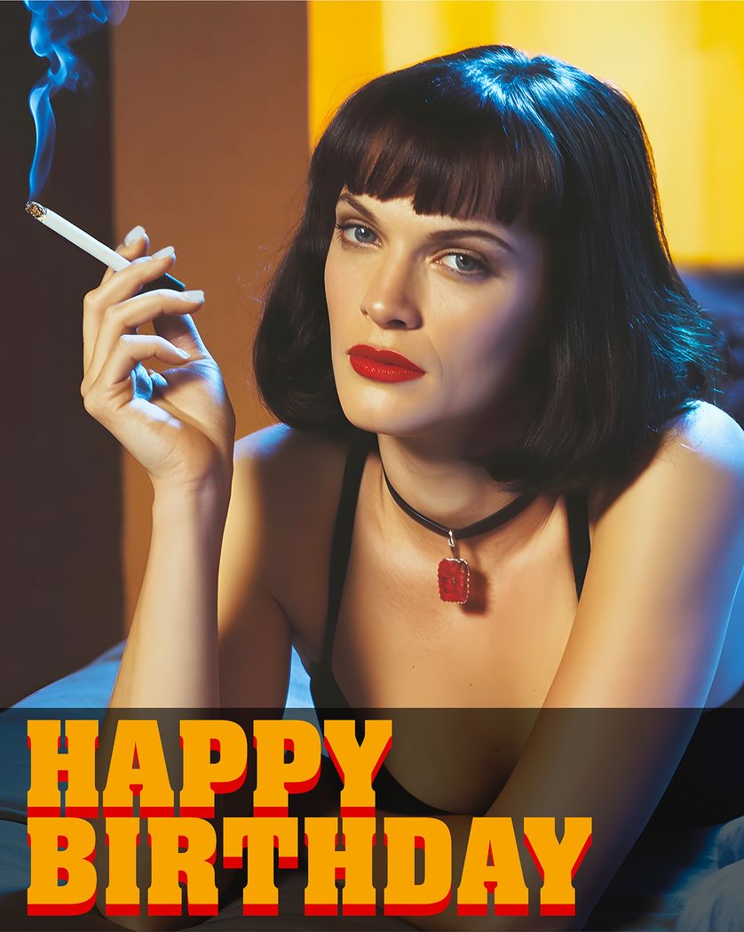 Card design "Icon Fiction - group AI birthday ecard"