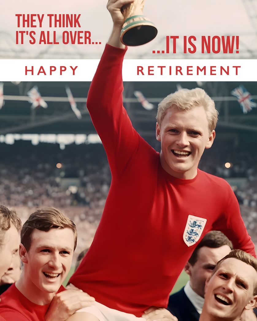 Card design "1966 - AI group Retirement ecard"