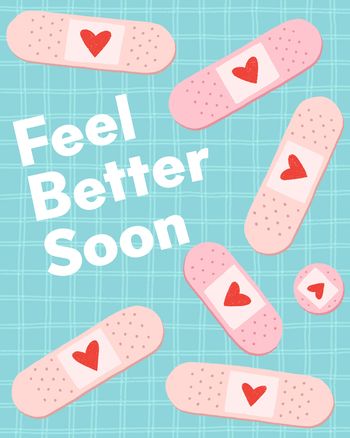 Use Band Aids - Group Get Well ecard