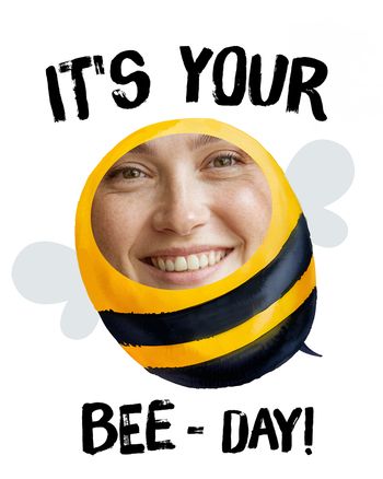 Use Buzzing - group birthday ecard