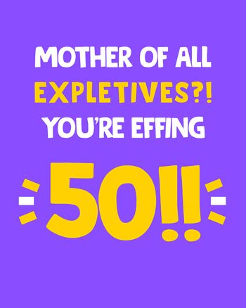 Use effing nora - group birthday ecard