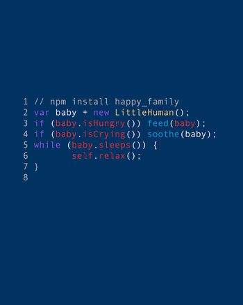 Use baby developer - group baby ecard