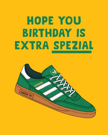 Use Spezial day - group birthday ecard