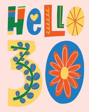 Use The 30th type - group birthday ecar