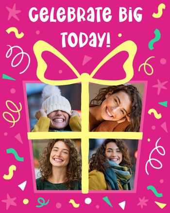 Use Doodle gift - group birthday ecard