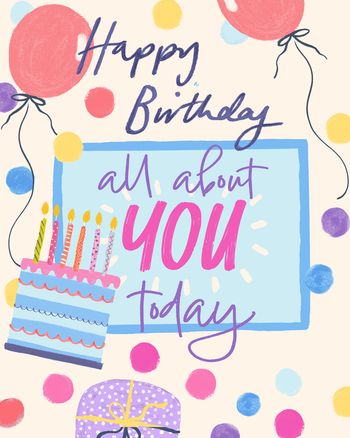 Use Birthday mash up - group birthday ecard