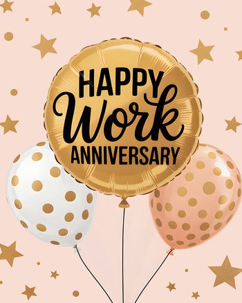 Use Balloons - group anniversary ecard