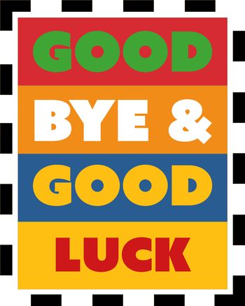 Use Bold wishes -group leaving ecard