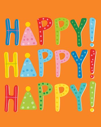 Use 3 cheers - group birthday ecard