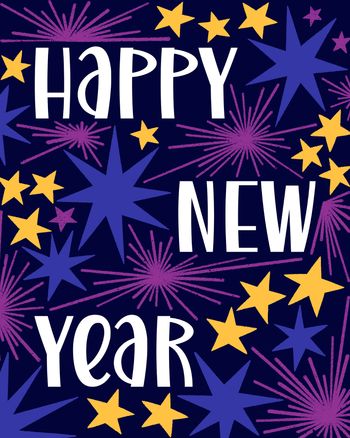 Use Fireworks - group festive ecard