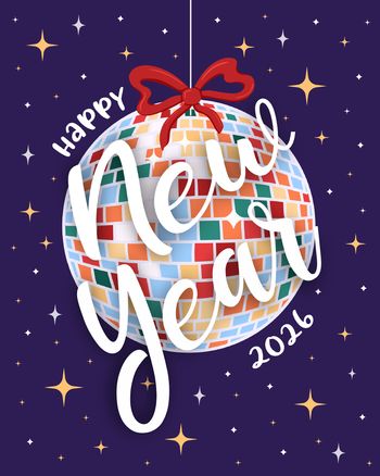 Use Disco 2026 - group festive ecard