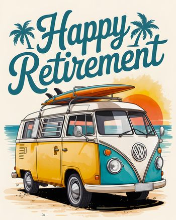 Use VW Camper - group retirement ecard