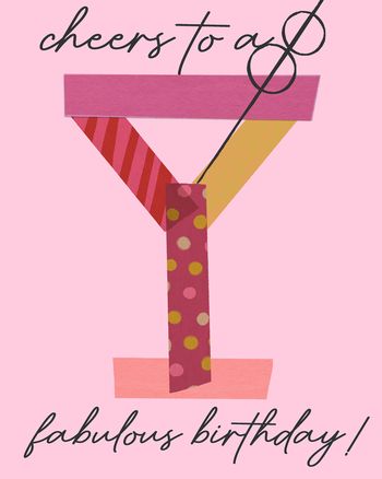 Use Washi day - group birthday ecard