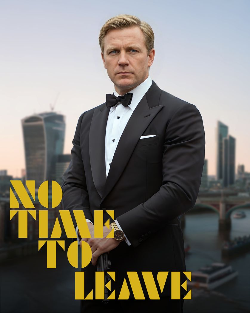 Card design "Leave and let  - group leaving ecard"