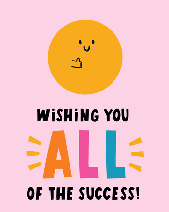 Use Thumbs up - group leaving ecard