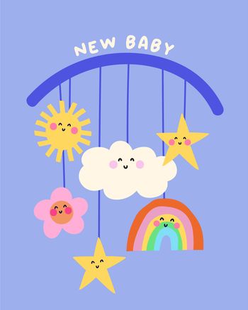 Use Cute Mobile - group baby ecard