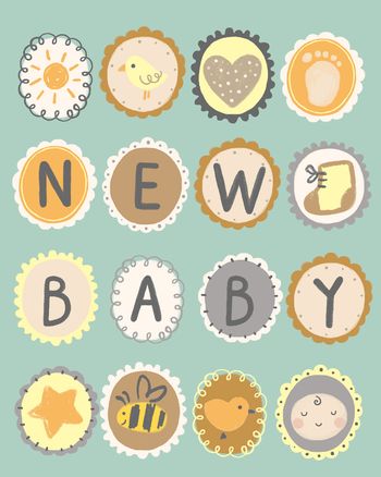 Use teeny gallery - group baby ecard