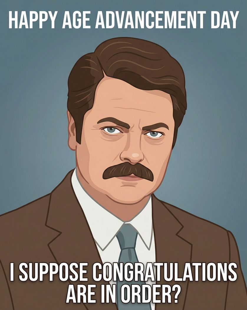 Card design "parks and birthdays - group birthday ecard"