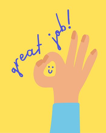 Use OK - group employee appreciation ecard