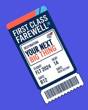 Use Boarding pass - group leaving ecard