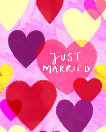 Use Heart explosion - group baby ecard