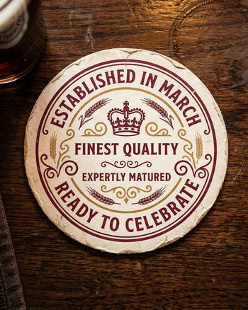 Use Real Ale March - group birthday ecard