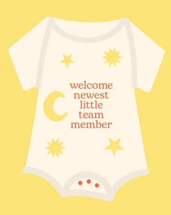 Use Babygro - group baby ecard