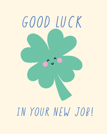 Use Groovy clover - group good luck ecard