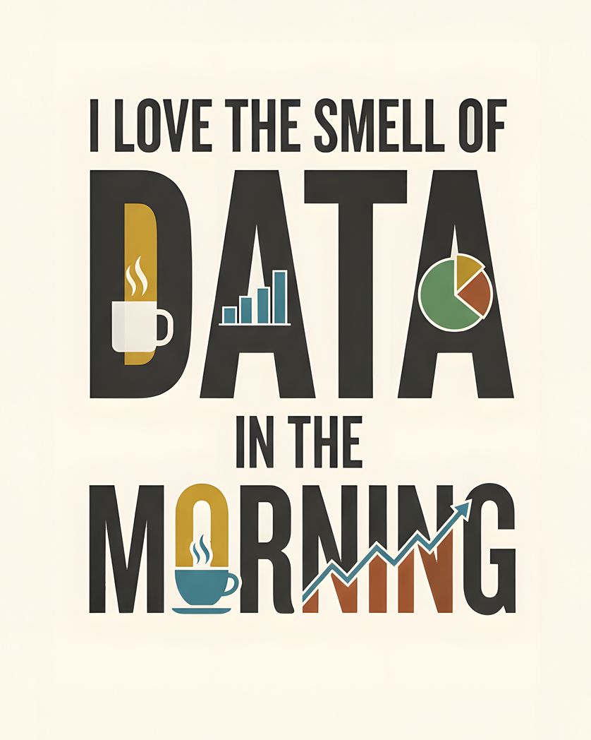 Card design "Data roaming - group birthday ecard"