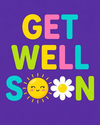 Use Bright wishes - group get well ecard