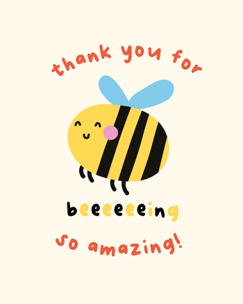 Use Buzzing - group leaving ecard
