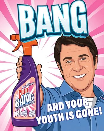 Use Barry Scott says you're old - group birthday ecard